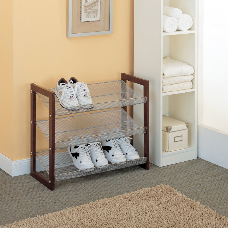 OIA Boston 9 Pair Stackable Shoe Rack & Reviews Wayfair